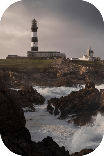Photo du phare d'Ouessant par Adi Le Moigne